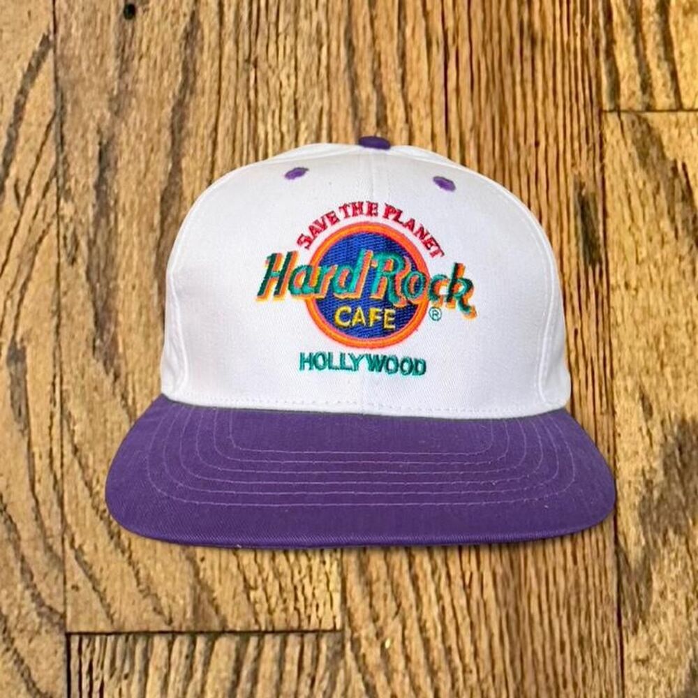 Vintage 80’s / 90’s Hard Rock Cafe Hollywood California SnapBack Hat